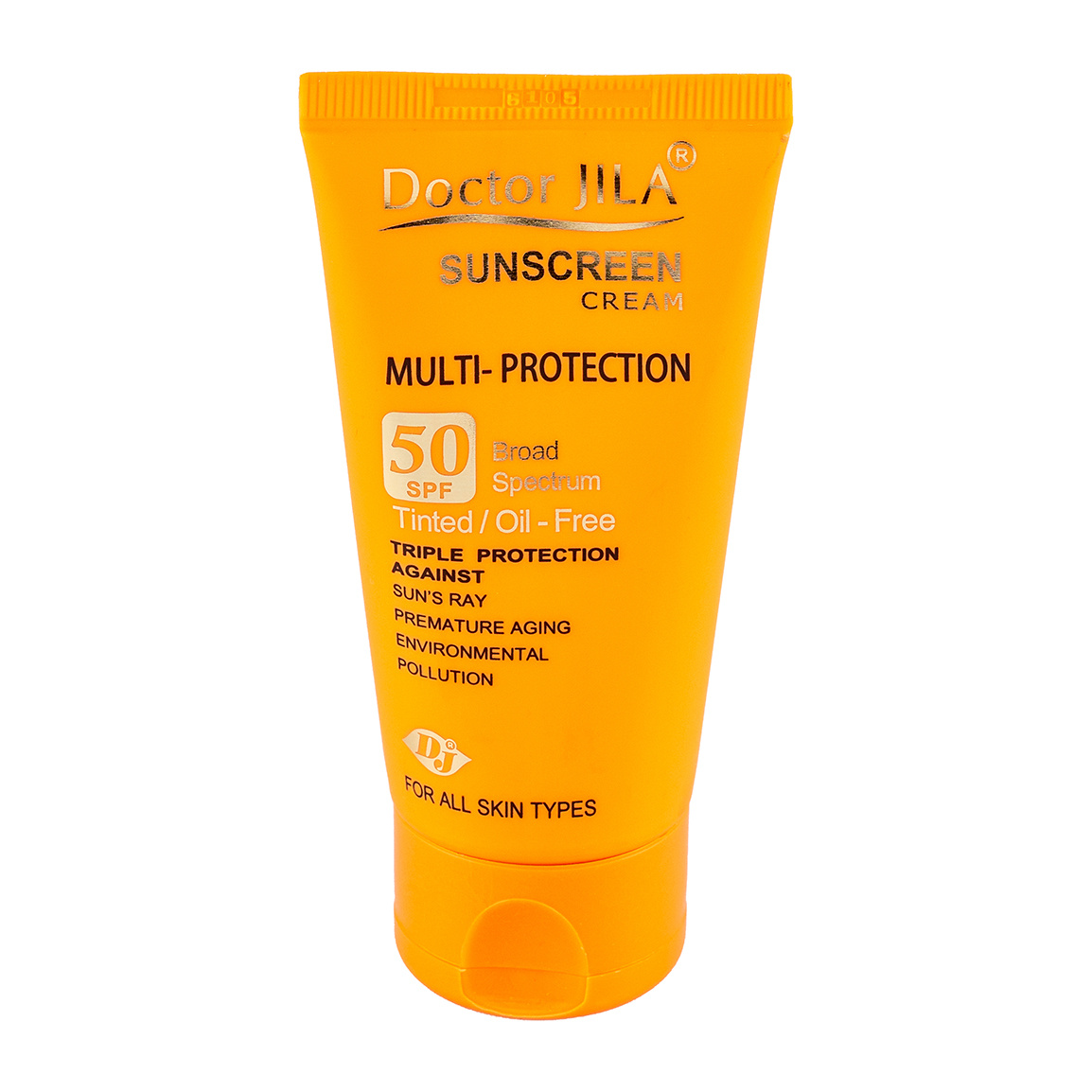 کرم ضد آفتاب دکتر ژیلا مدل Multi Protection SPF50 رنگی برای انواع پوست ۵۰ میلی لیتر