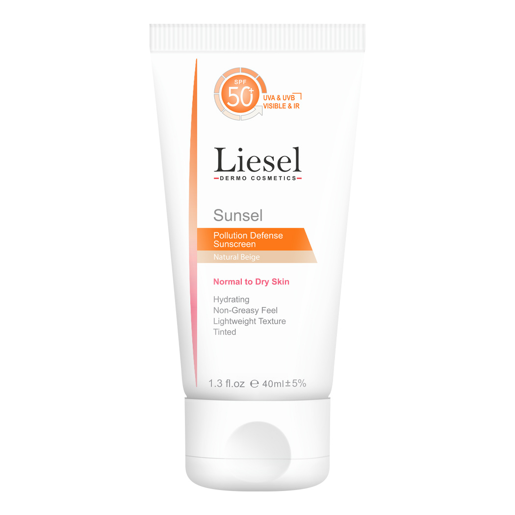 کرم ضد آفتاب لایسل مدل Sunsel SPF 50 مناسب پوست نرمال تا خشک ۴۰ میلی لیتر
