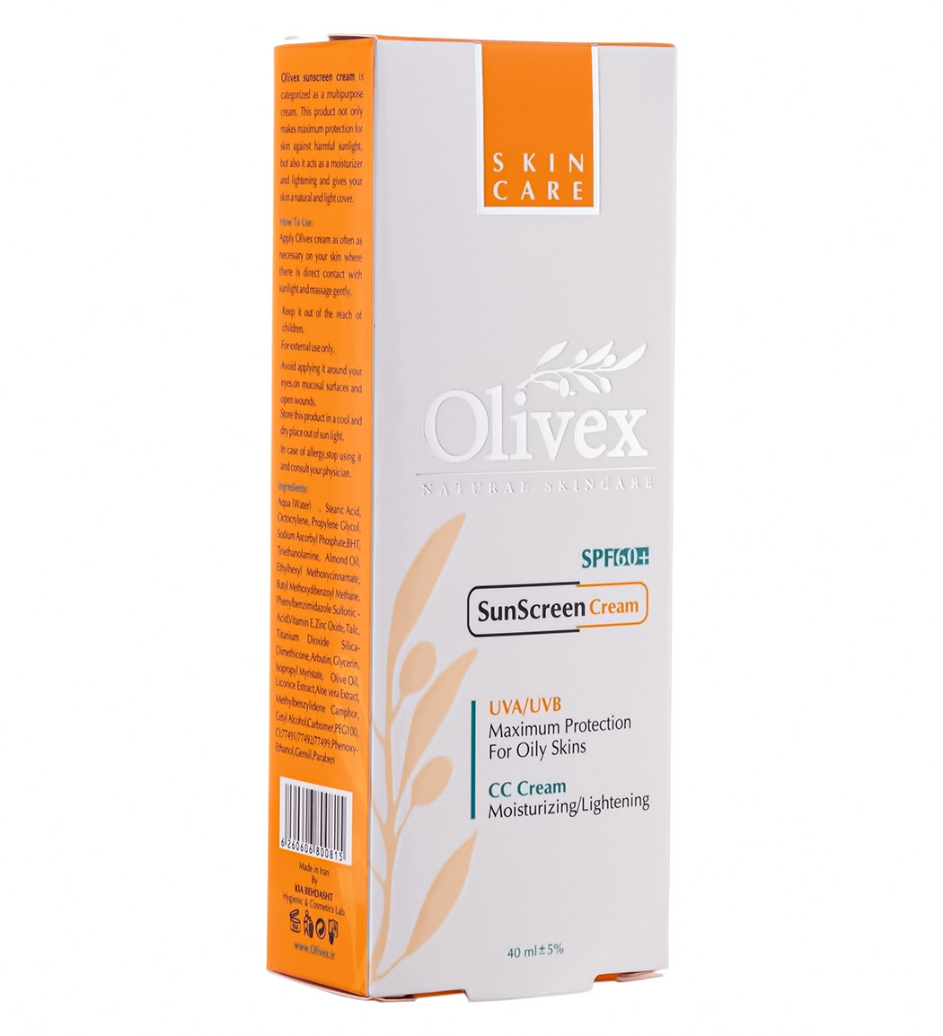 کرم ضد آفتاب الیوکس CC Cream SPF60 برای پوست چرب ۴۰ میلی لیتر | عکس 2