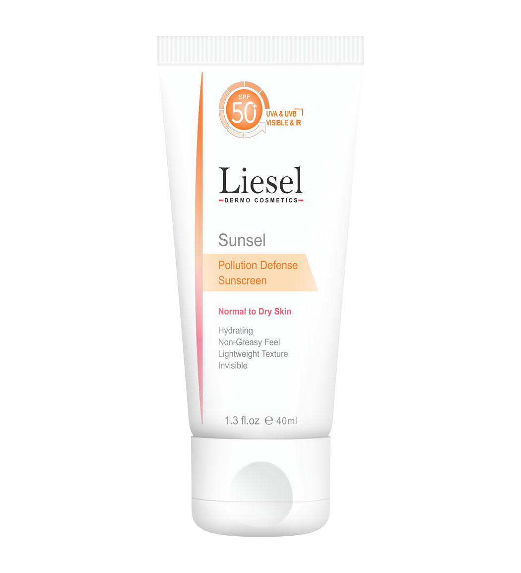 کرم ضد آفتاب لایسل مدل Sunsel با SPF 50 مناسب پوست نرمال تا خشک ۴۰ میلی لیتر