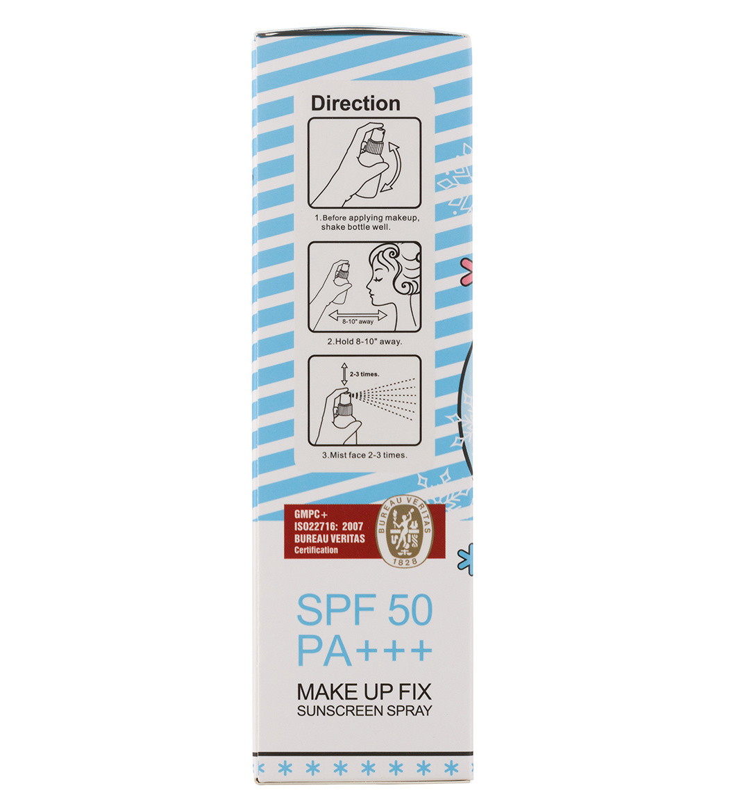 اسپری ضد آفتاب کیس بیوتی مدل Snow با SPF50 مناسب همه نوع پوست ۱۵۰ میلی لیتر | عکس 7