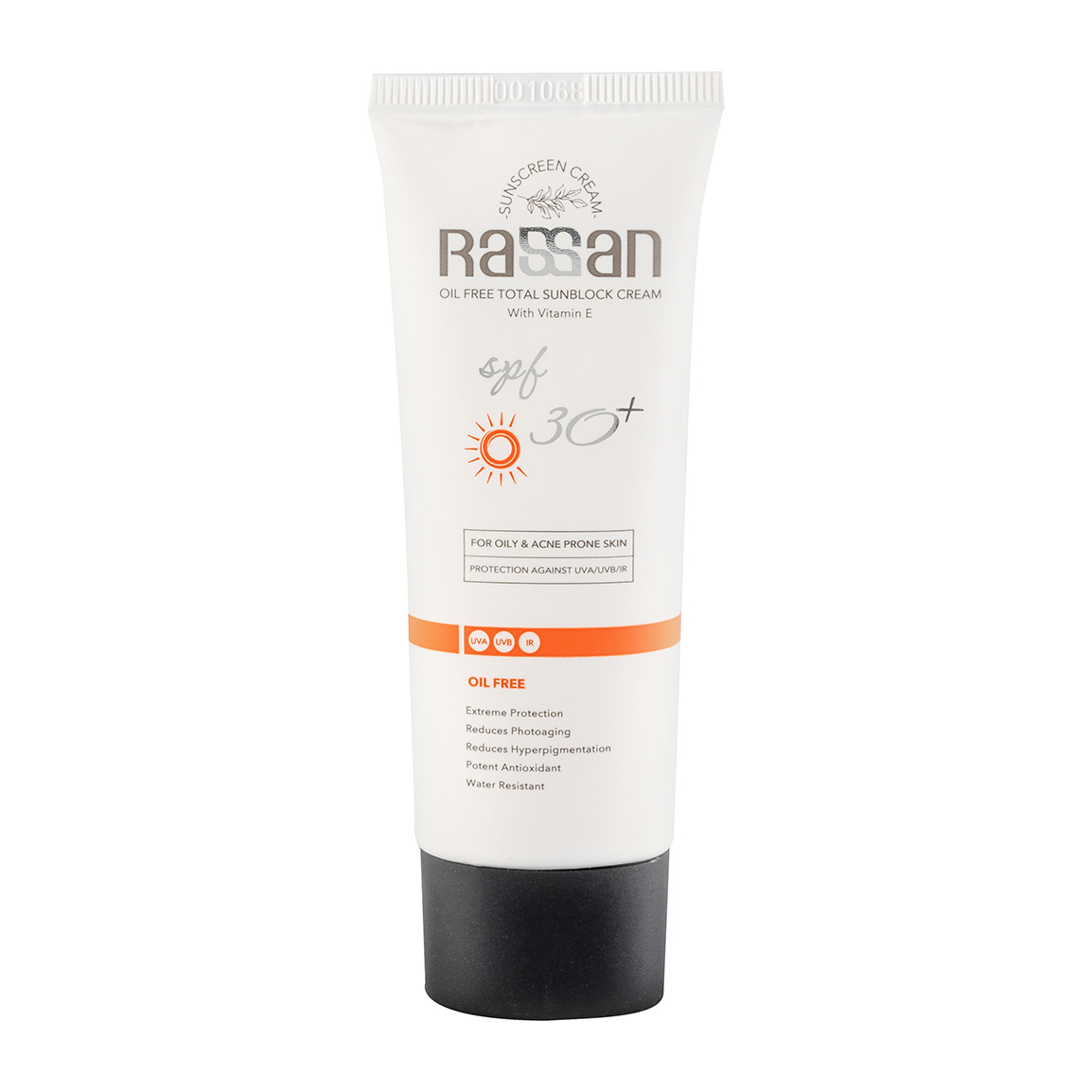 کرم ضد آفتاب راسن مدل Invisible با SPF 30 مناسب پوست چرب ۴۰ میلی لیتر