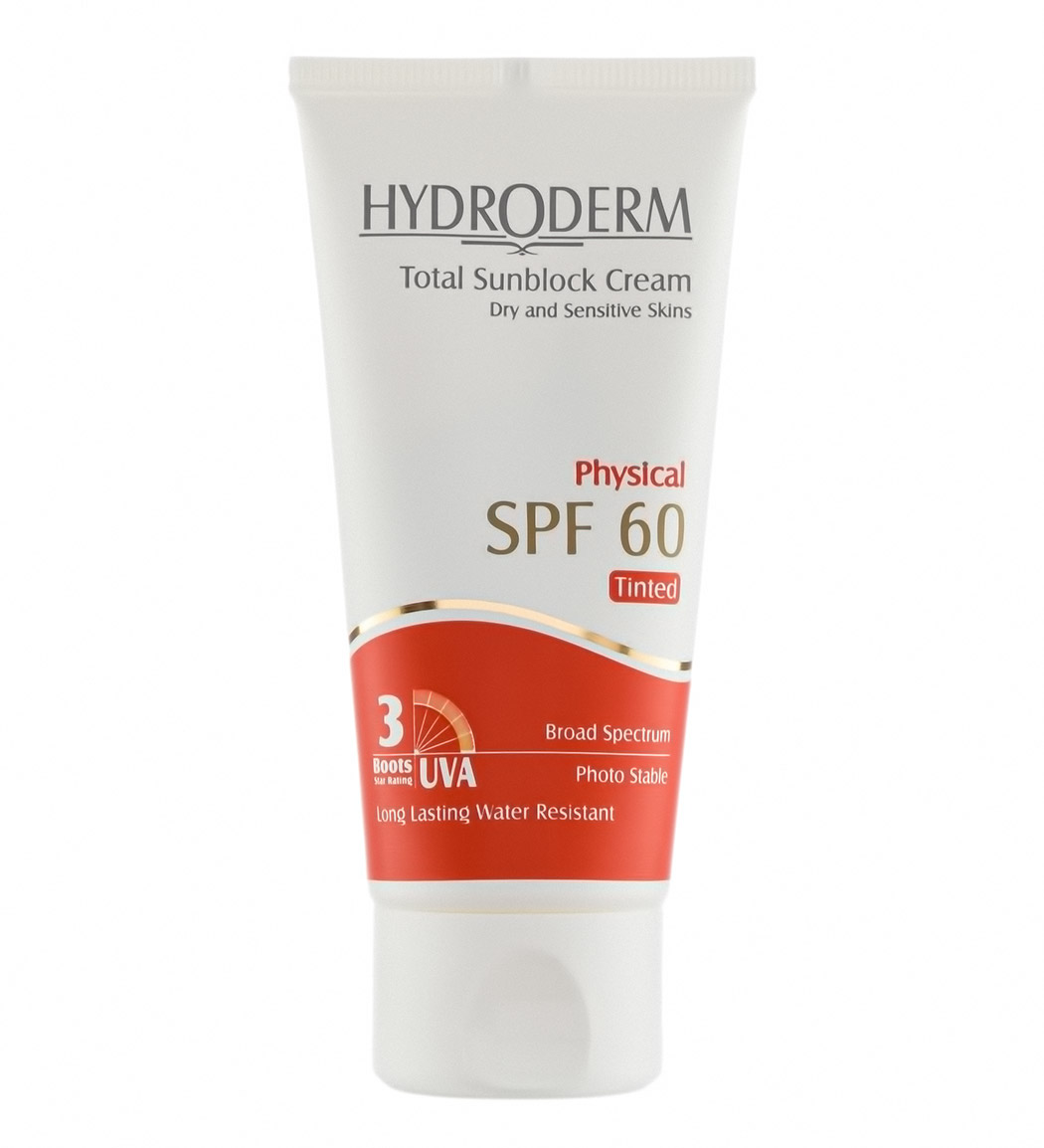 کرم ضد آفتاب هیدرودرم مدل Hydroderm با SPF60 مناسب پوست خشک ۵۰ میلی لیتر