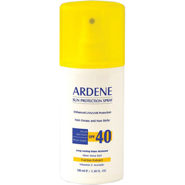 اسپری ضد آفتاب آردن مدل Sun Protection SPF 40 برای صورت و بدن ۱۰۰ میلی لیتر
