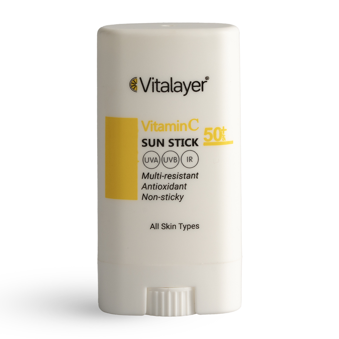 ضد آفتاب استیکی ویتامین سی ویتالیر SPF 50 انواع پوست ۱۵ گرم
