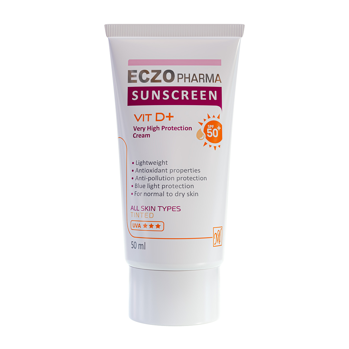 کرم ضد آفتاب مای فارما مدل Eczo Pharma با SPF50 برای انواع پوست ۵۰ میلی‌لیتر