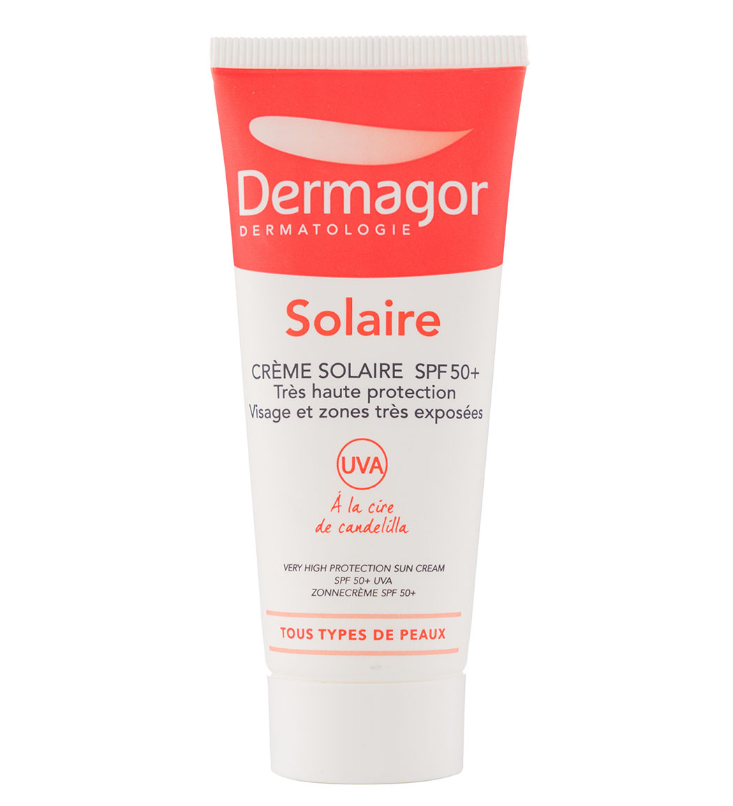 کرم ضد آفتاب درماگور SPF50 مناسب پوست نرمال تا خشک ۴۰ میلی لیتر | عکس 1