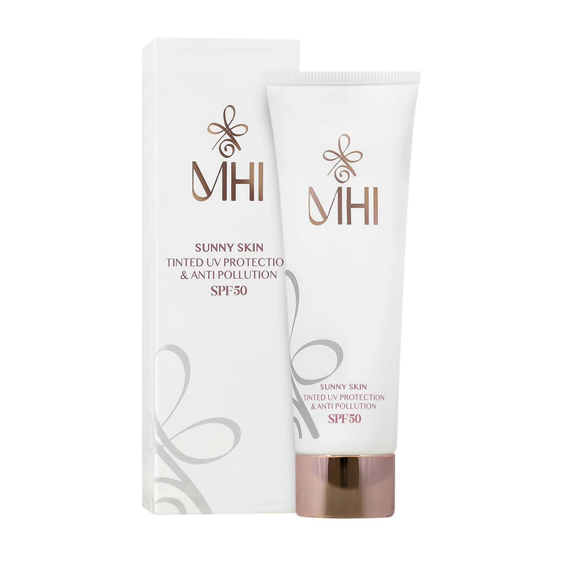 کرم ضد آفتاب رنگی ام اچ آی مدل Sunny Skin SPF50 مناسب همه نوع پوست ۵۰ میلی لیتر | عکس 2