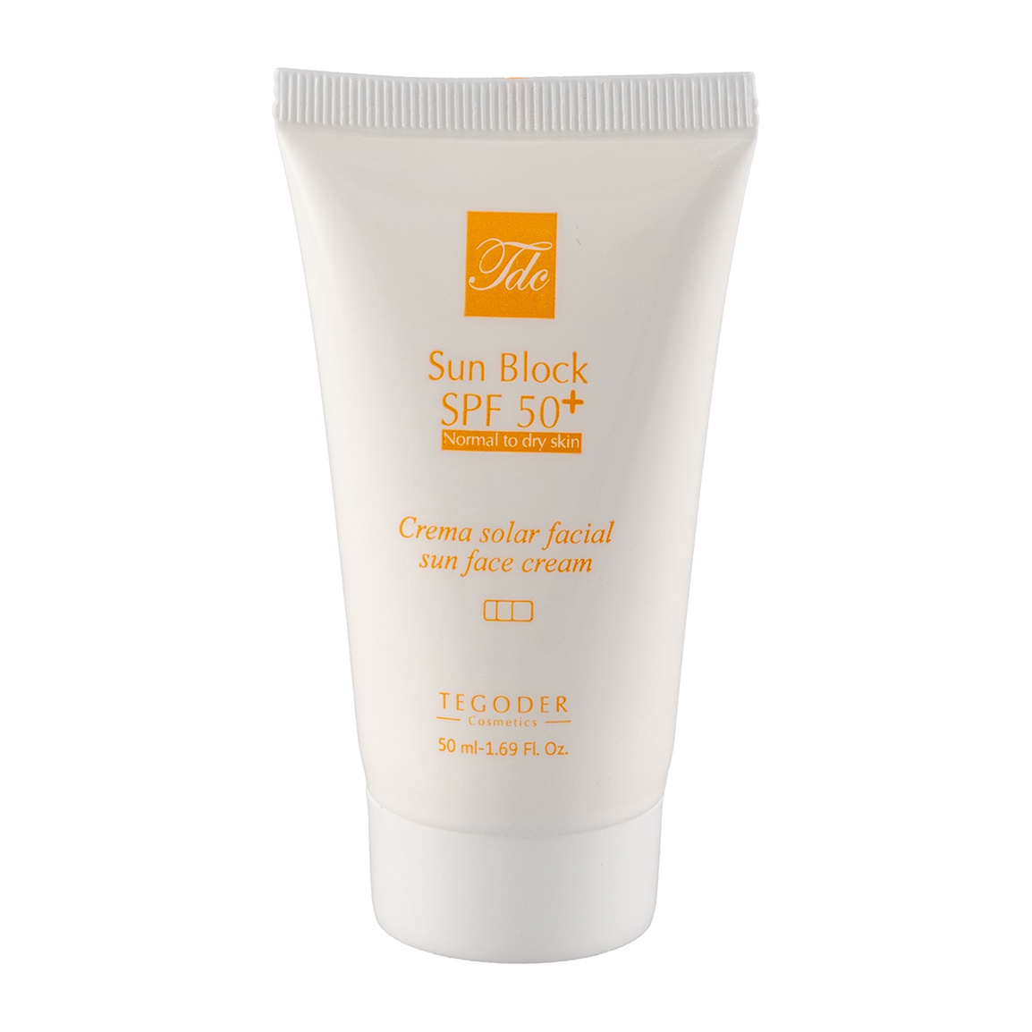 کرم ضد آفتاب تگودر مدل Tegoder SPF50 مناسب پوست نرمال تا خشک ۵۰ میلی لیتر