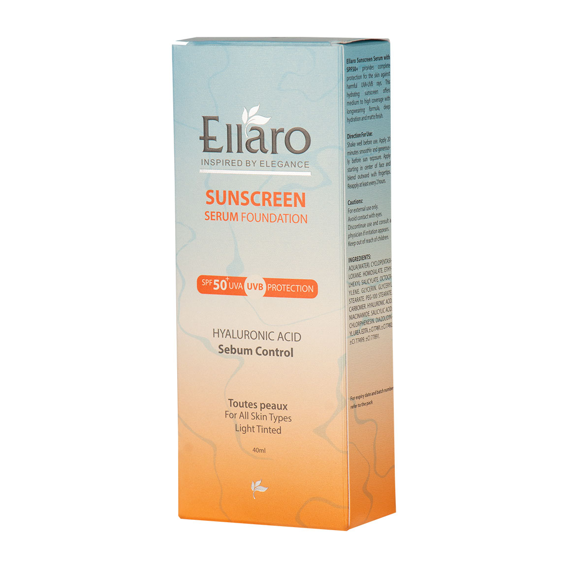 سرم ضد آفتاب الارو مدل Tinted SPF50 مناسب انواع پوست ۴۰ میلی لیتر | عکس 3