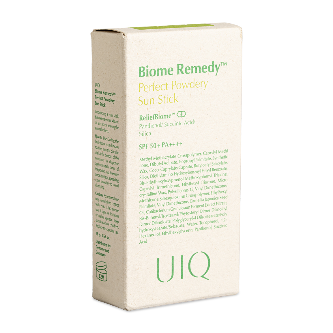 ضد آفتاب استیکی یو آی کیو مدل Biome Remedy با SPF50+ کنترل چربی ۱۸ گرم | عکس 3