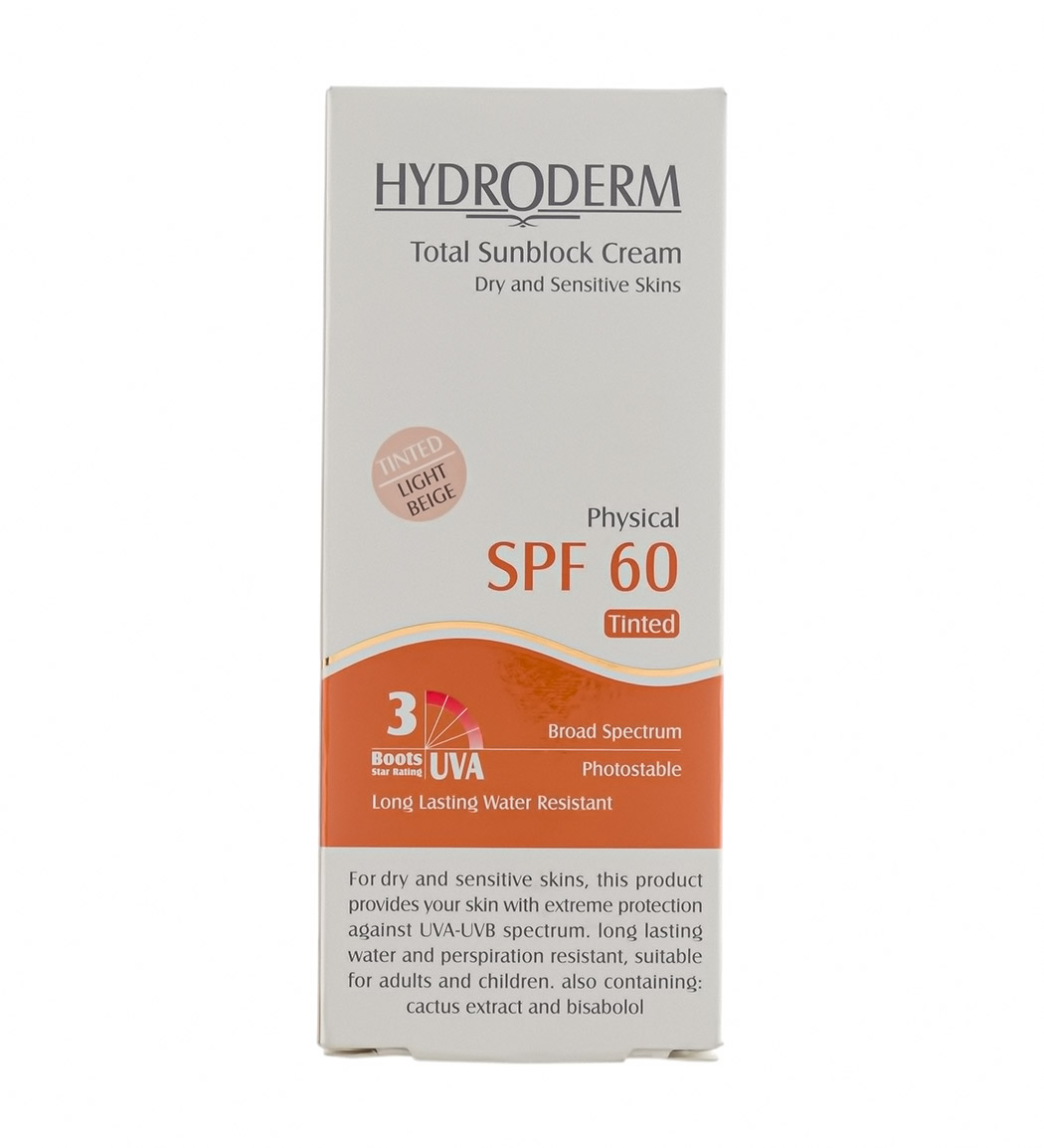 کرم ضد آفتاب هیدرودرم مدل Hydroderm با SPF60 مناسب پوست خشک ۵۰ میلی لیتر | عکس 3