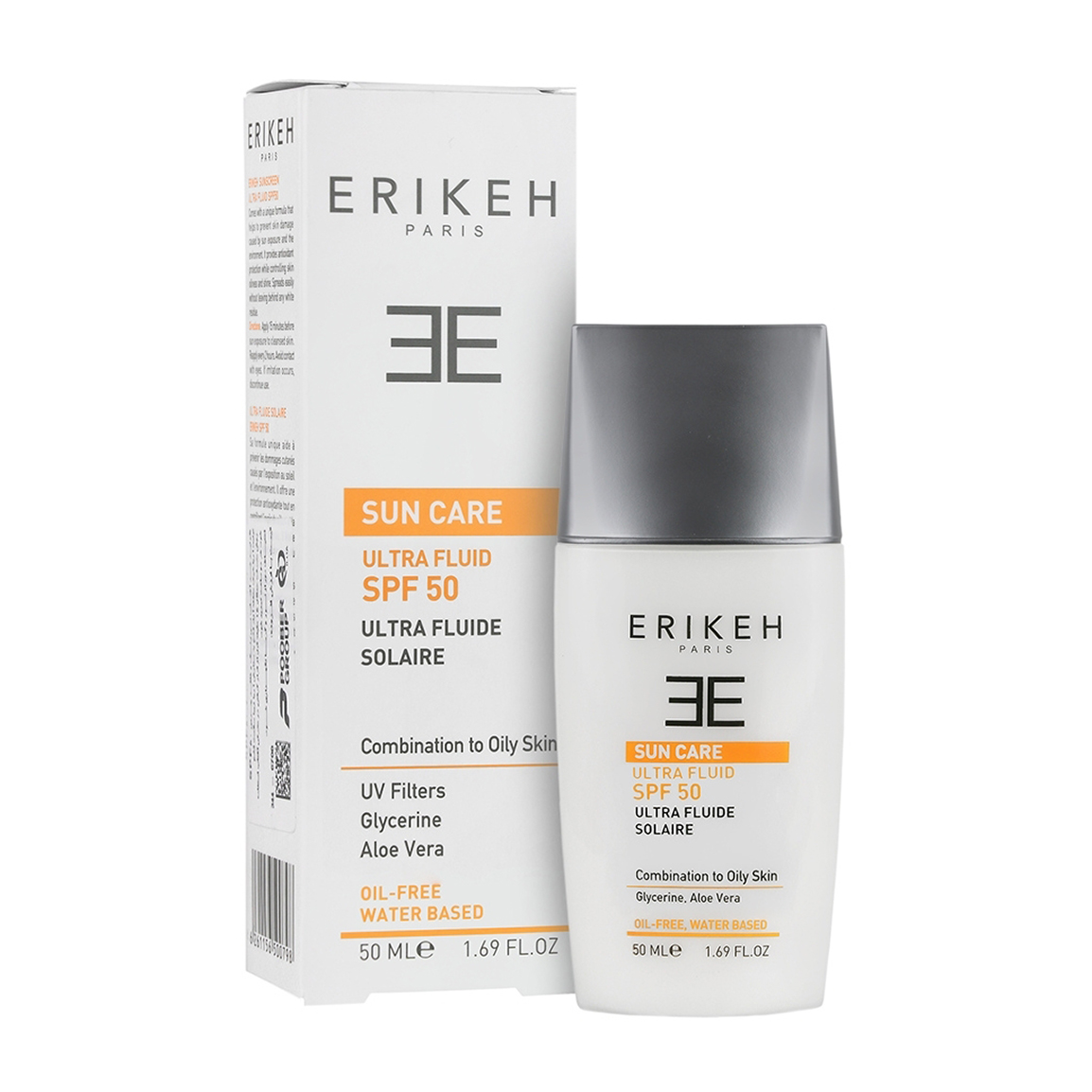 ضد آفتاب اریکه مدل Fluid SPF50 برای پوست مختلط تا چرب ۵۰ میلی لیتر | عکس 2